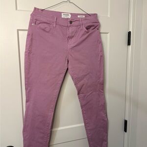 Frame Denim Women's pink Skinny Jeans